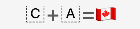 Examples of flag sequences